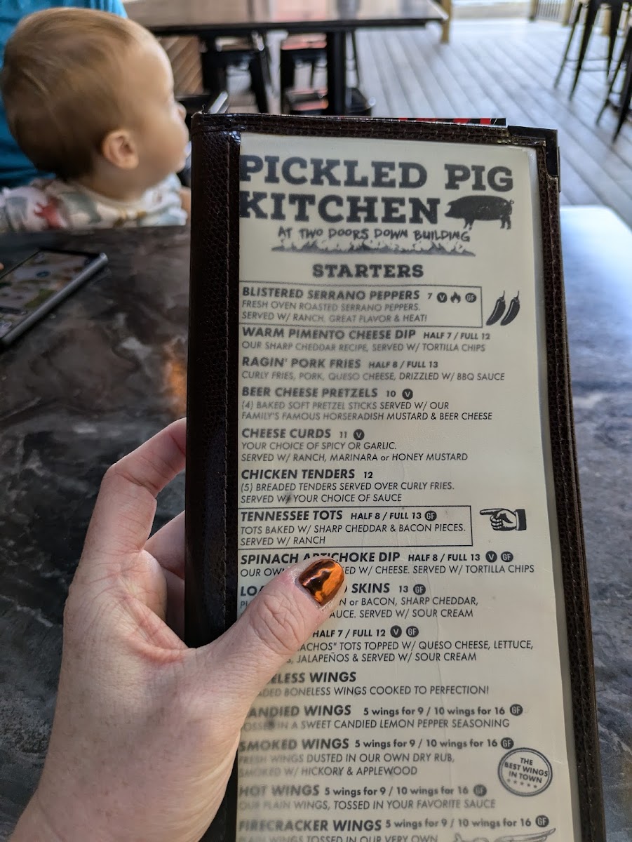 The Pickled Pig Kitchen Photo Menu 5