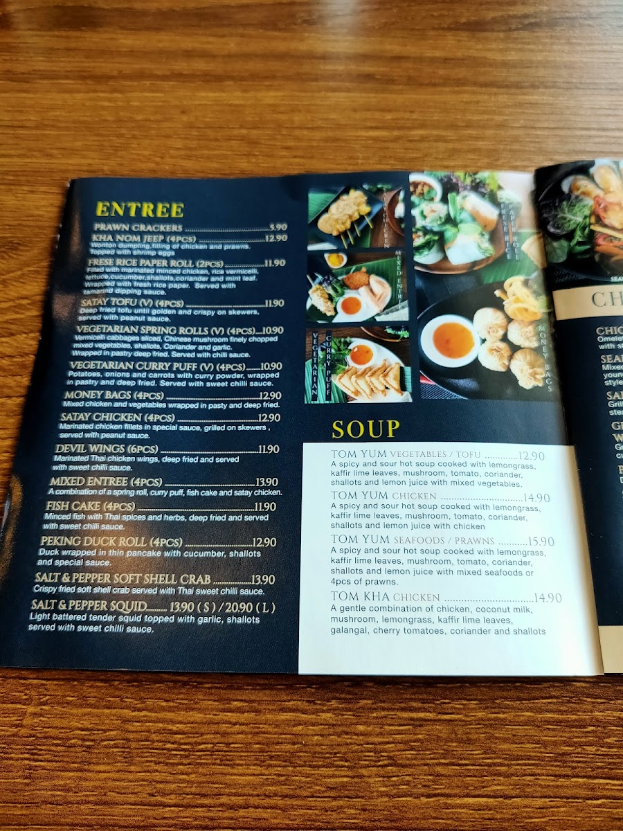 Thai Kitchen by Paula Photo Menu 2