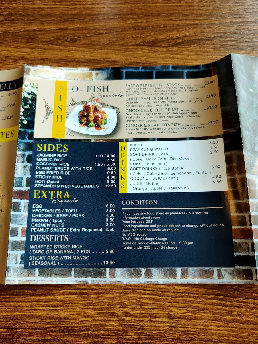 Thai Kitchen by Paula Photo Menu 3