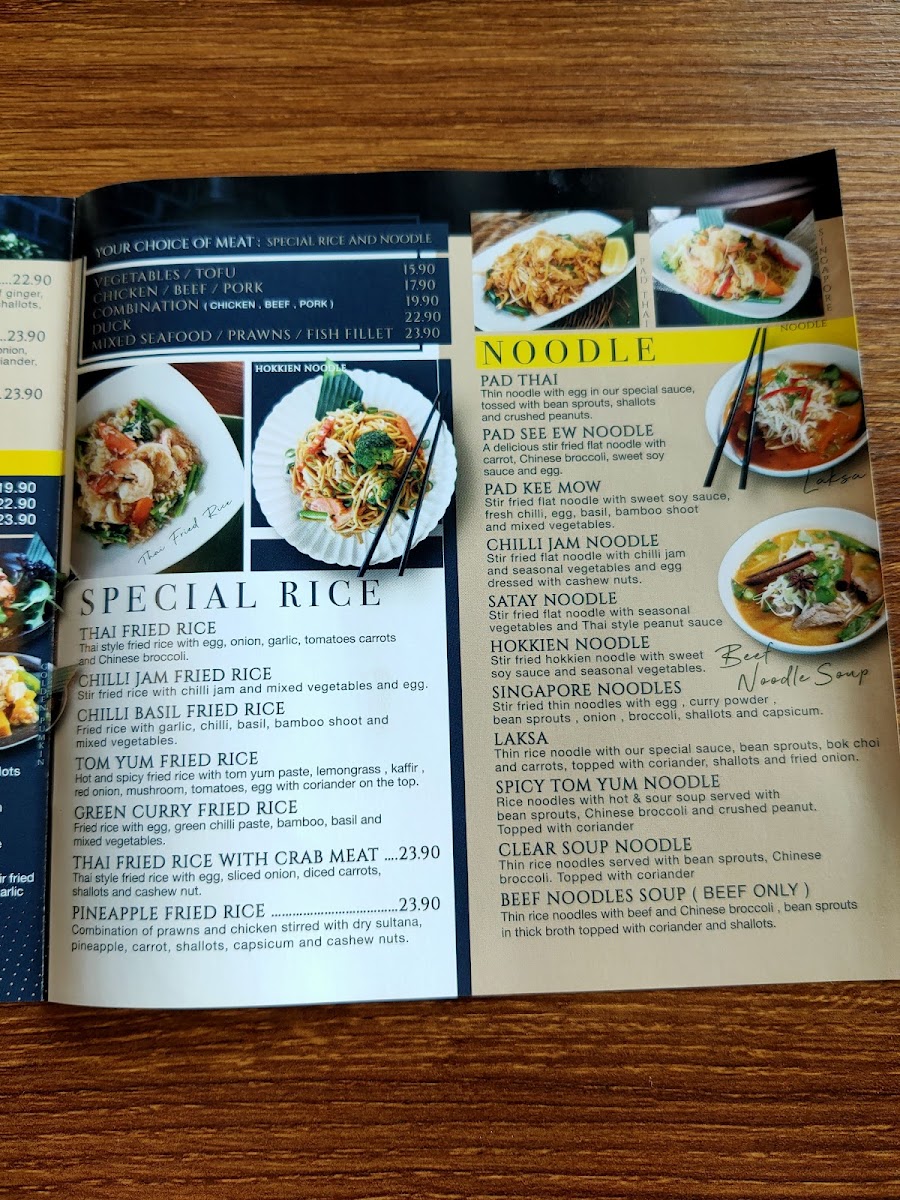 Thai Kitchen by Paula Photo Menu 5