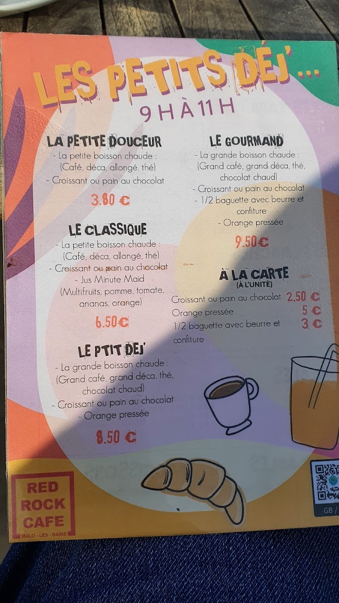 RED ROCK CAFE - DUNKERQUE Photo Menu 10