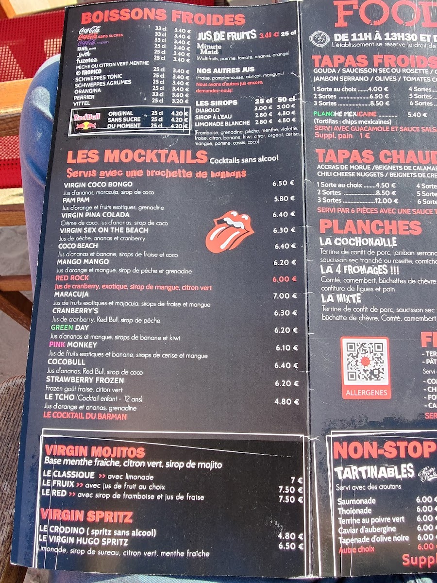 RED ROCK CAFE - DUNKERQUE Photo Menu 5