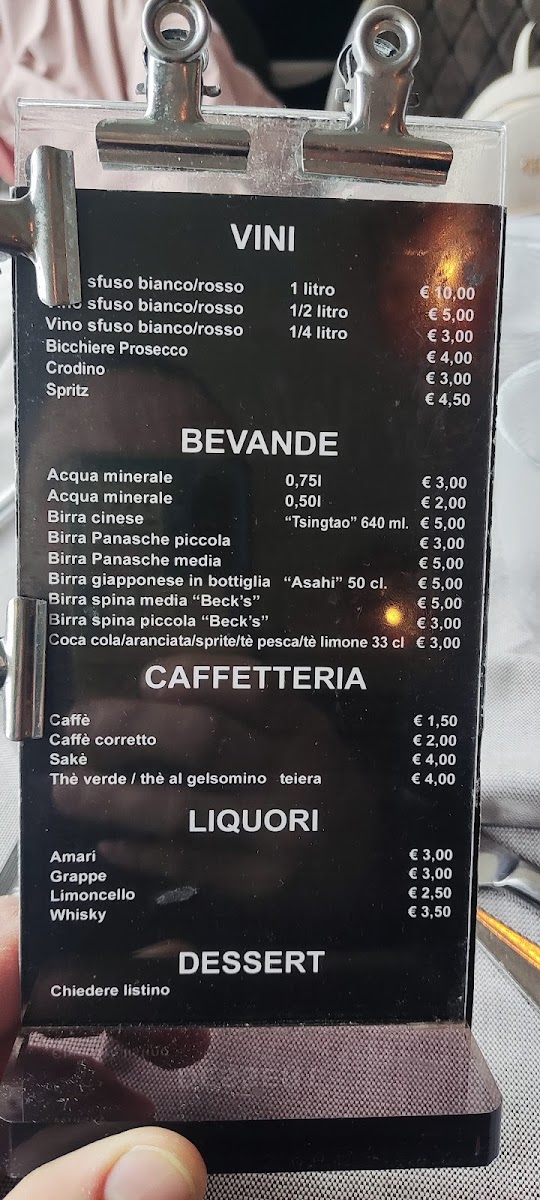 La Sella d'Oro Photo Menu 9