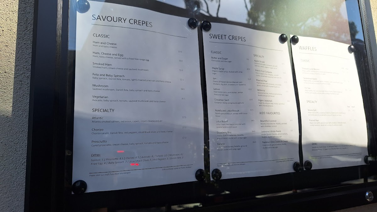 LEONA Cafe Photo Menu 2