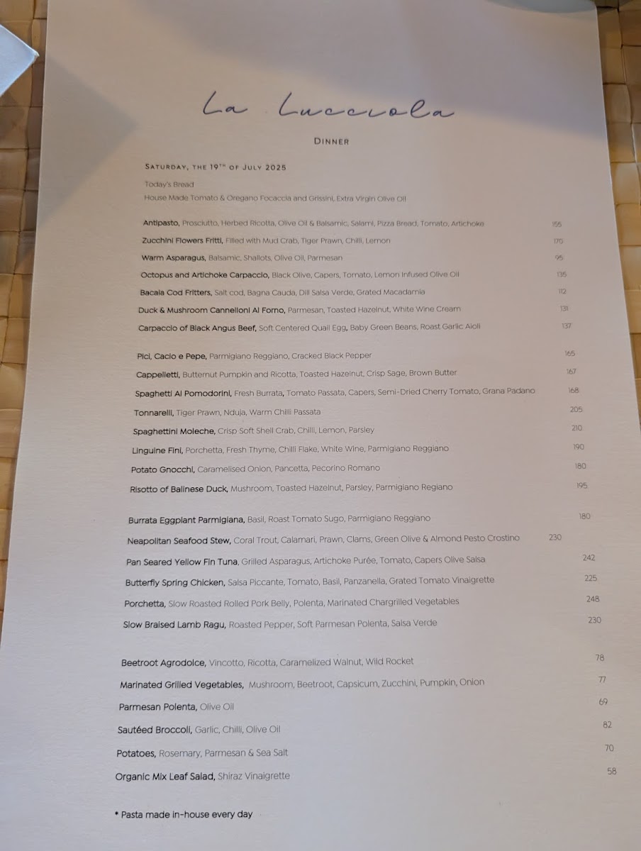 La Lucciola Photo Menu 9