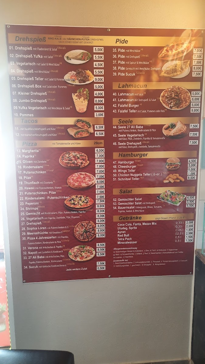 Ali Baba Photo Menu 3