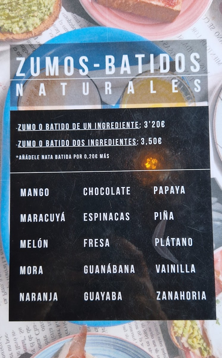 Cafetería Lorca Photo Menu 6