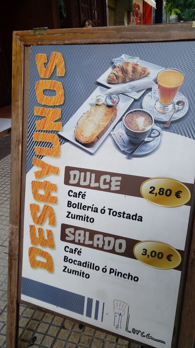 Cafetería Lorca Photo Menu 8