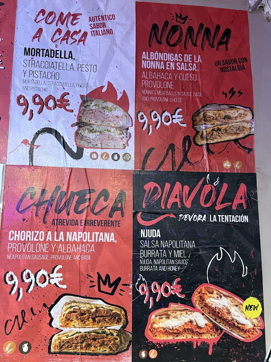 DIVORARE l Focaccia Madrid Photo Menu 10