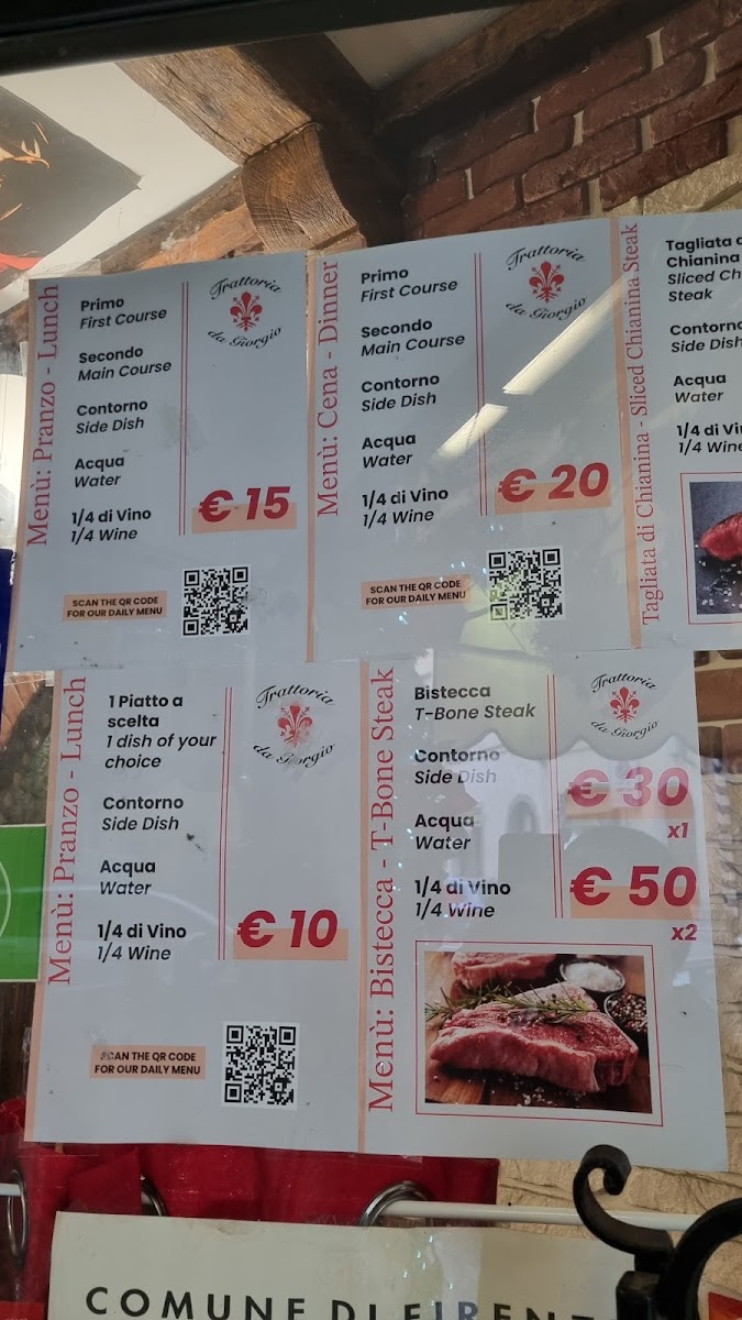 Trattoria da Giorgio Photo Menu 10