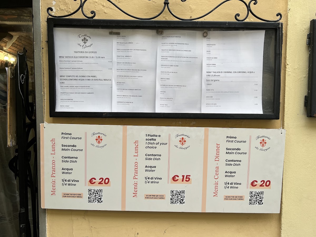Trattoria da Giorgio Photo Menu 5