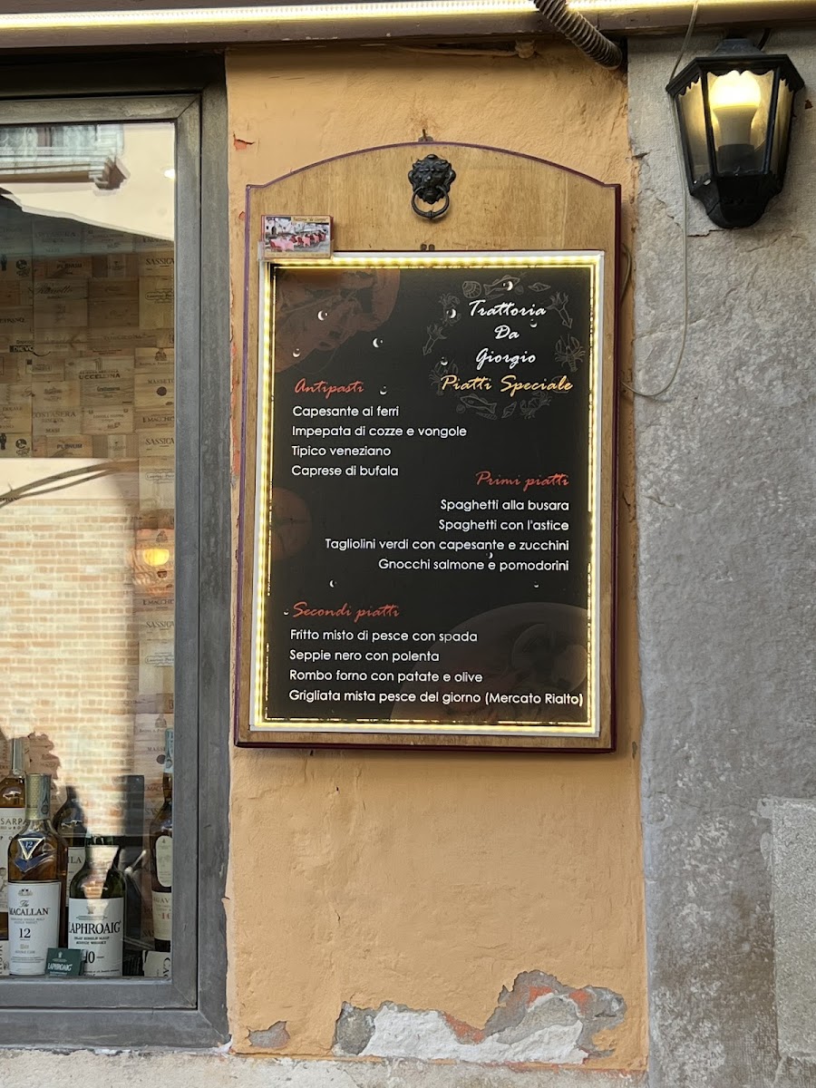Trattoria da Giorgio Photo Menu 6