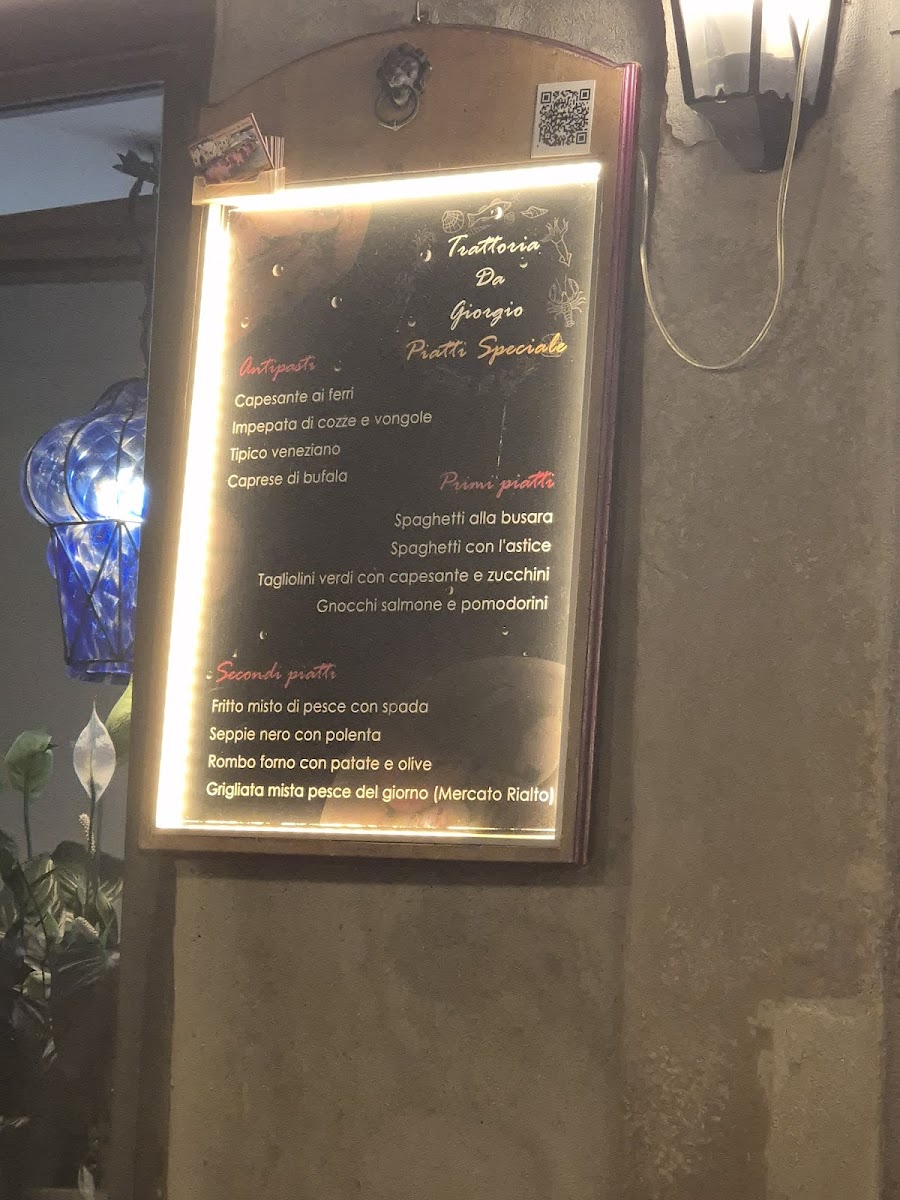 Trattoria da Giorgio Photo Menu 8