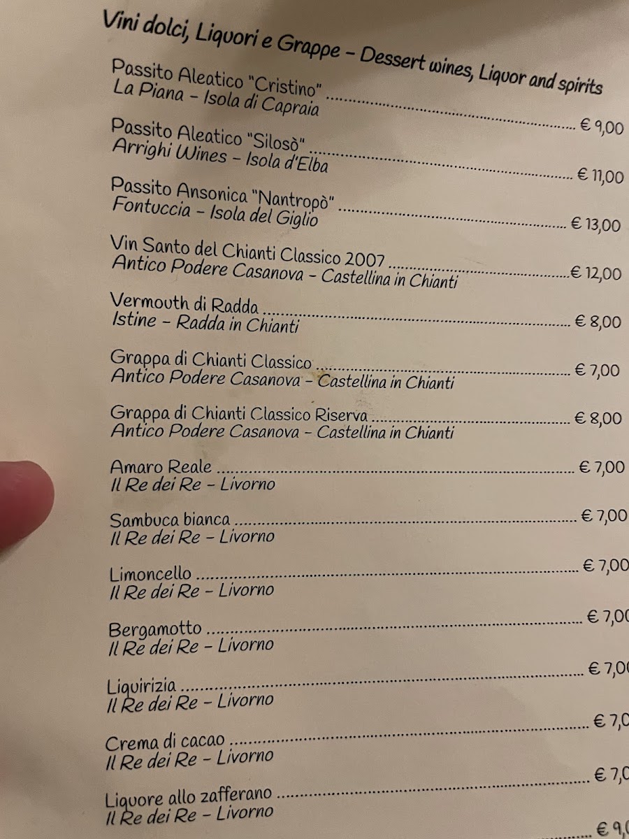 Trattoria da Giorgio Photo Menu 9