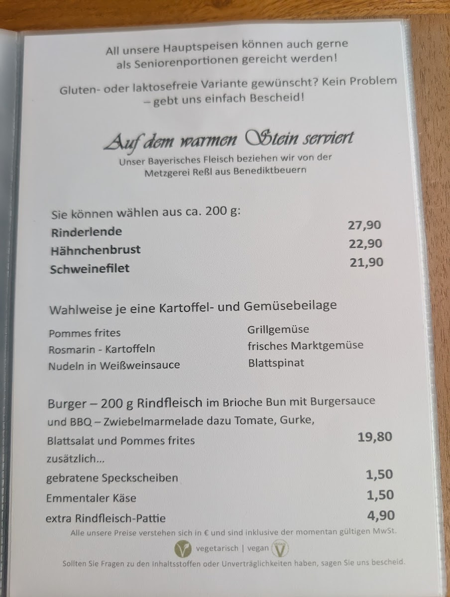 Zur Moar-Wirtin Photo Menu 9