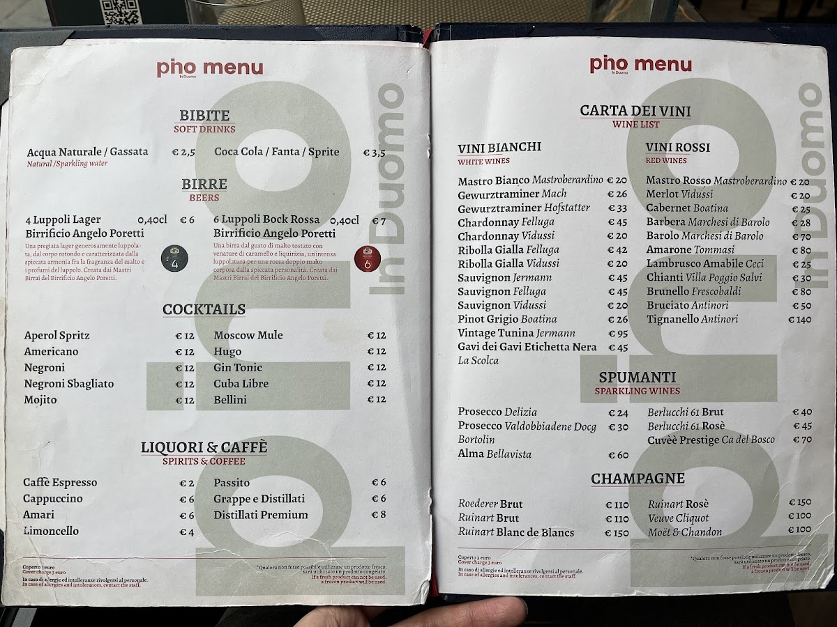 Da Regina 1985 Photo Menu 10
