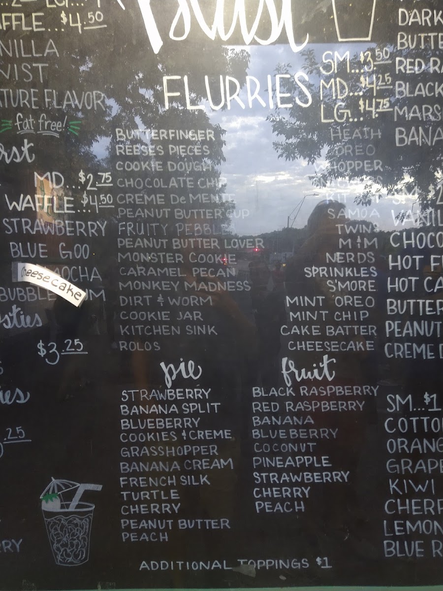 Blast Soft Serve Photo Menu 3