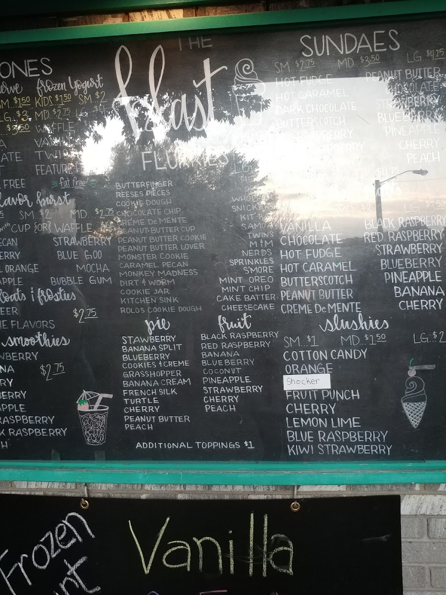 Blast Soft Serve Photo Menu 4