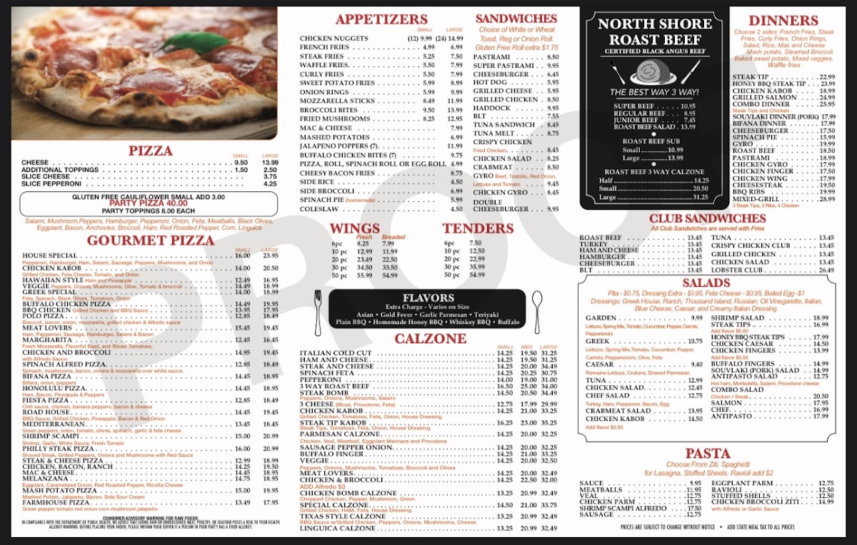 Summit’s place Photo Menu 1