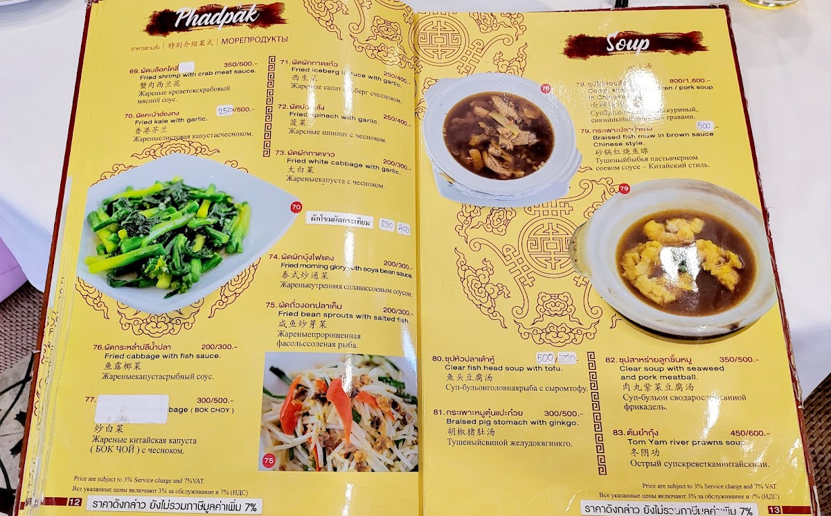 Hong Kong (Shark Fin) Restaurant 51 Co., Ltd. Photo Menu 4