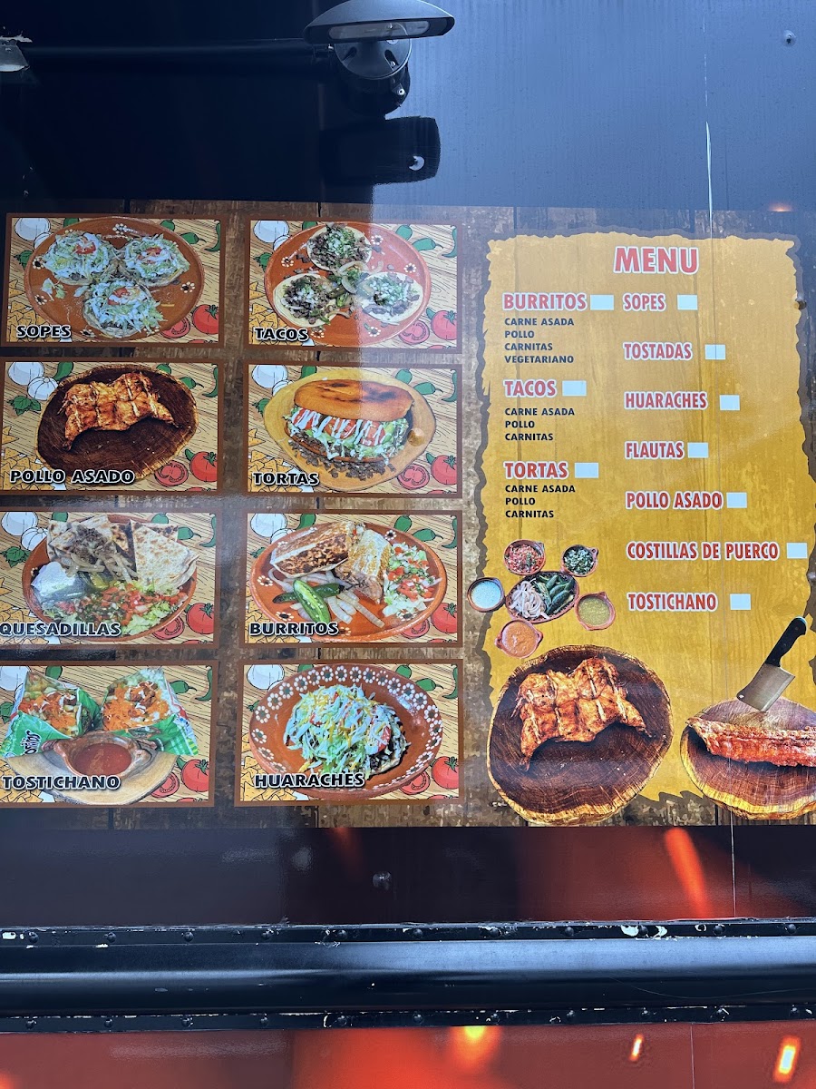 El Pollo Chano Photo Menu 3
