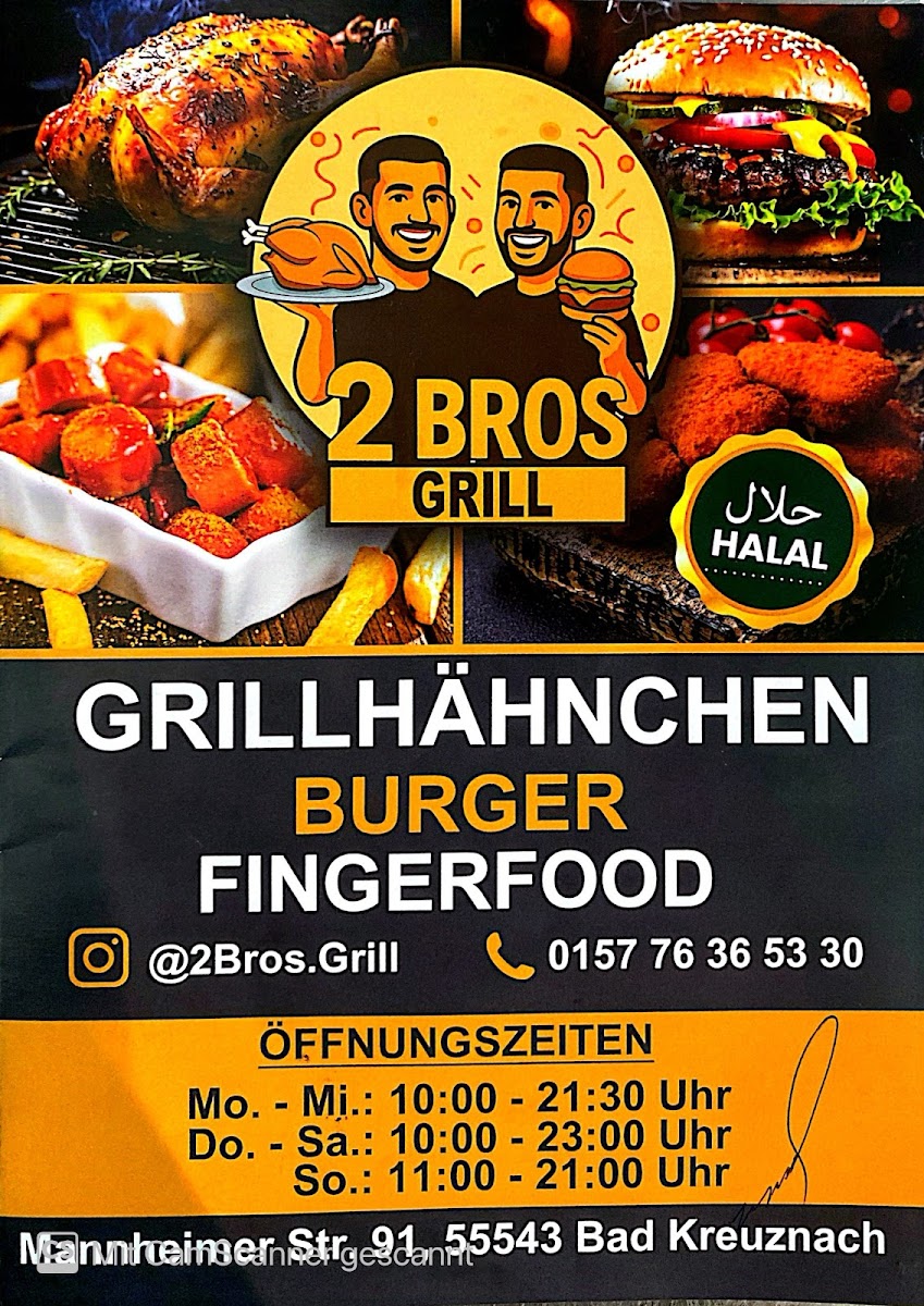 2 Bros Grill Photo Menu 7