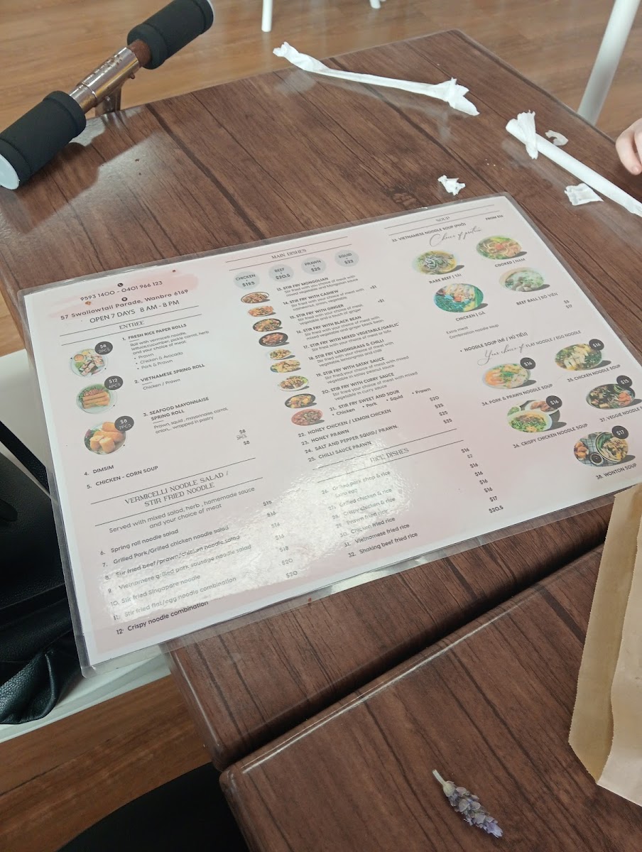 William and J Patisserie Photo Menu 6