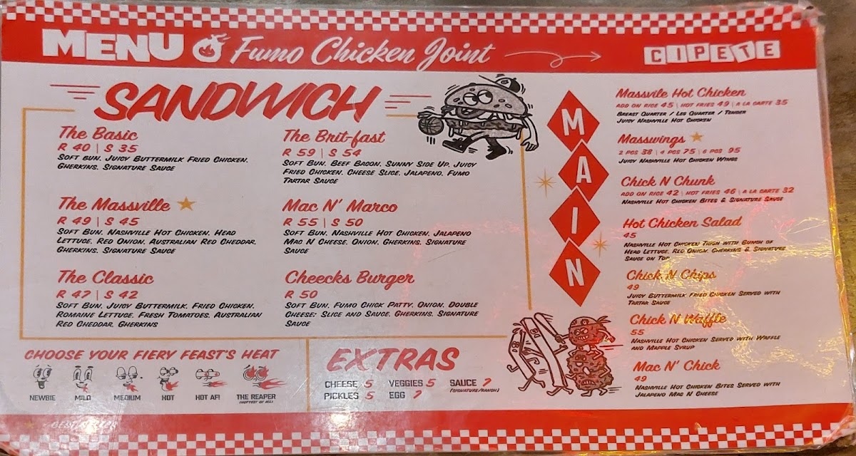 Fumo Chicken Bar Photo Menu 3
