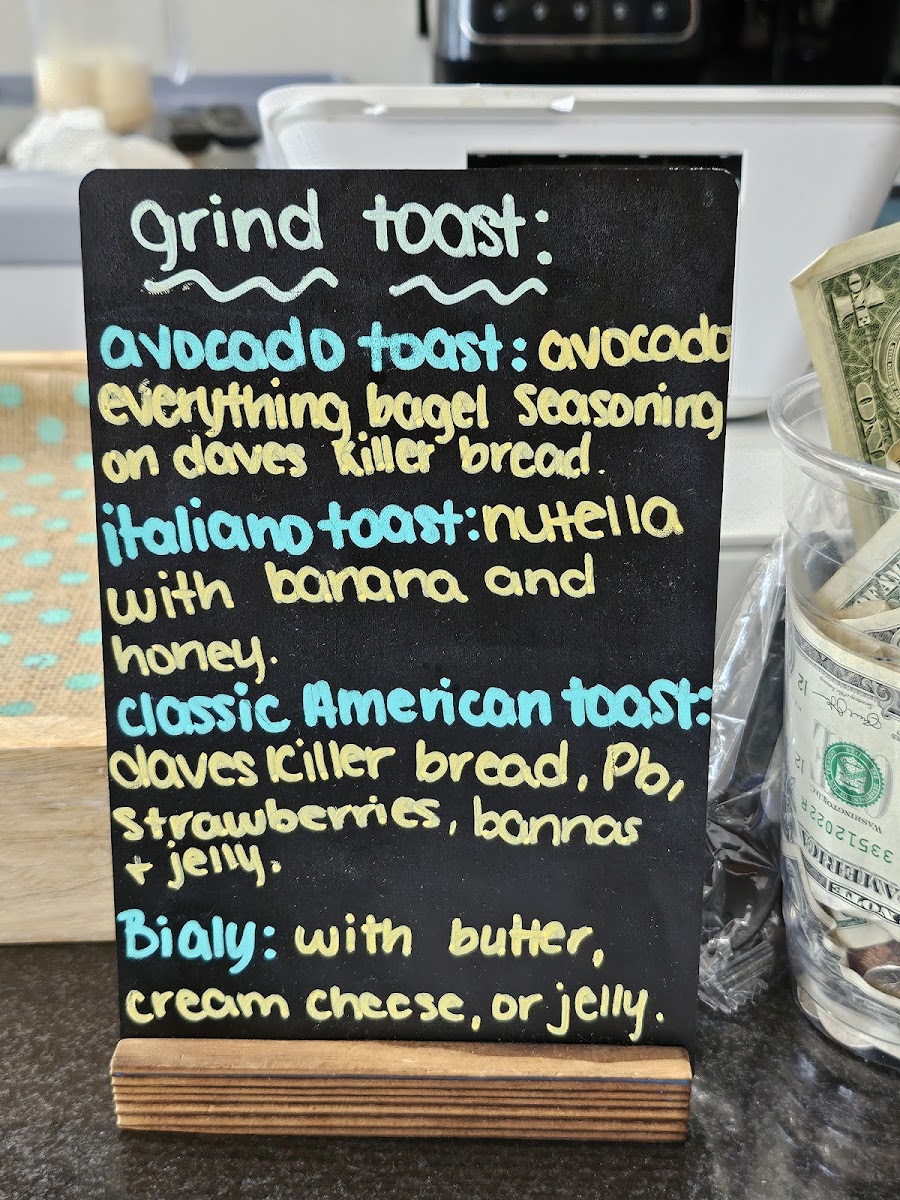 The Grind Coffee Bar Photo Menu 9