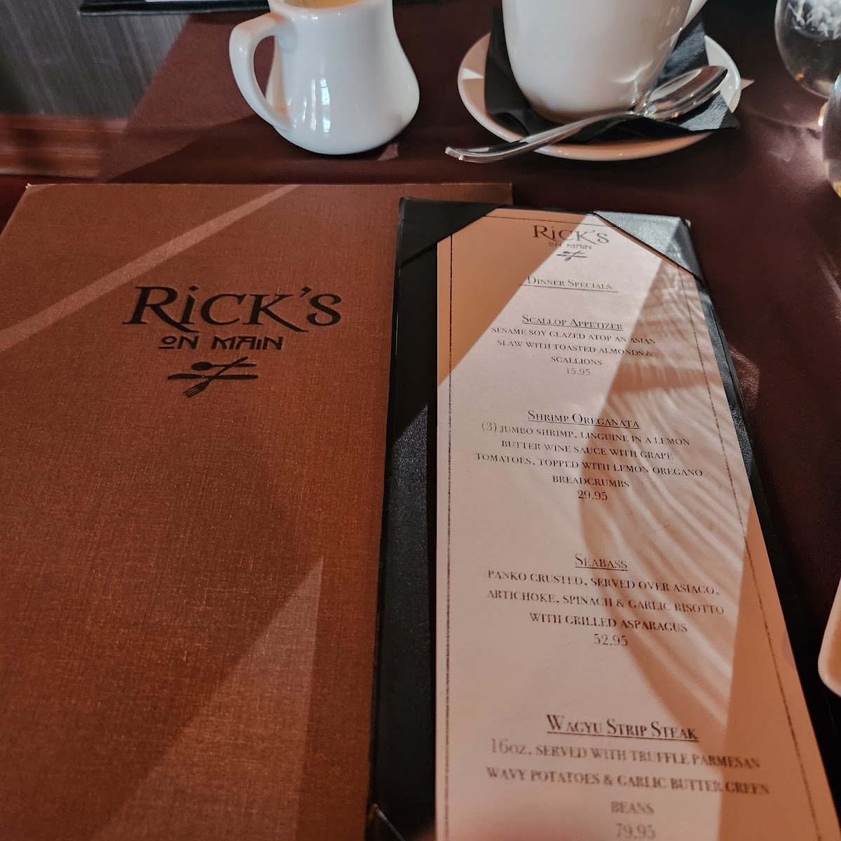 Rick's On Main Photo Menu 8