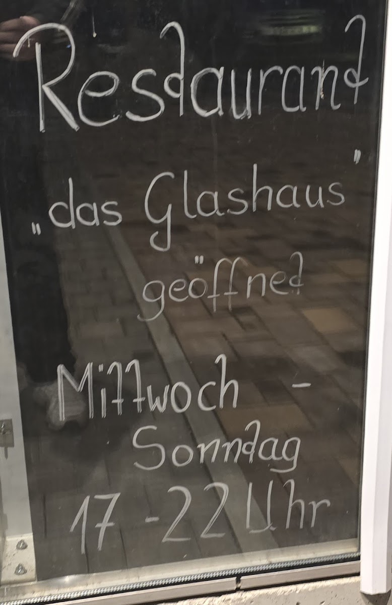 Das Glashaus Photo Menu 6
