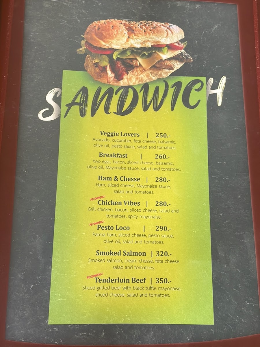 Kood Vibes Bakery & Restaurant Photo Menu 9