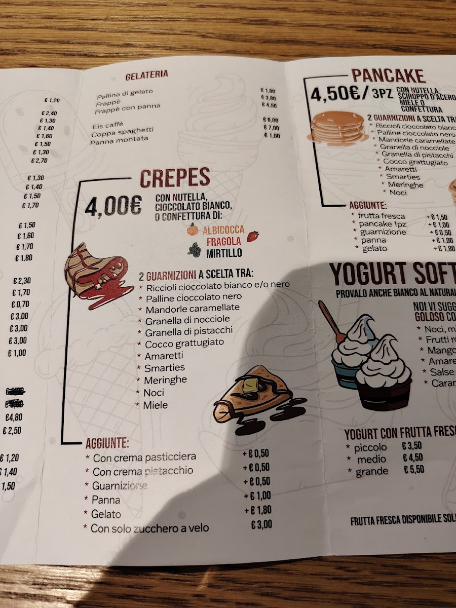 Gelateria Polin Photo Menu 3