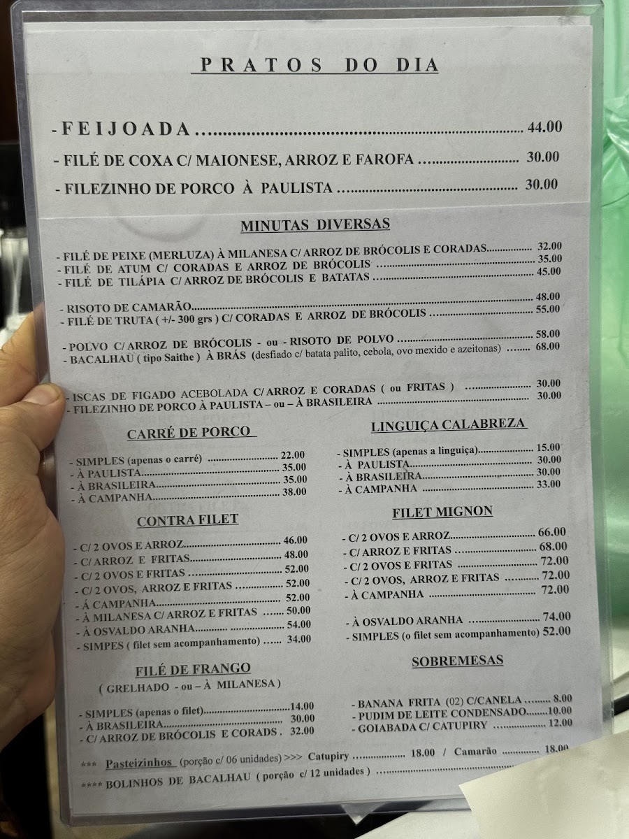 Adriano's Restaurant Photo Menu 1