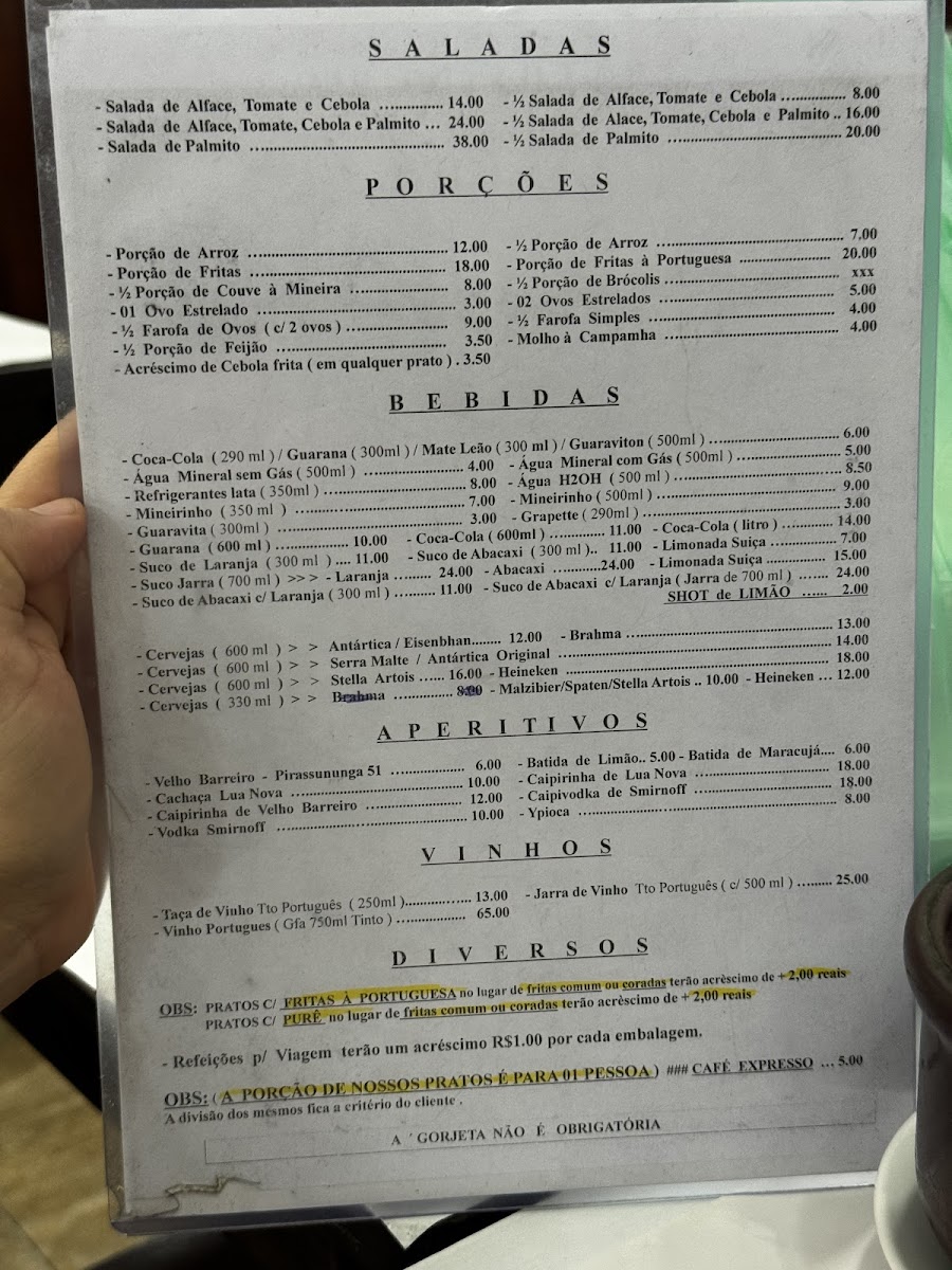 Adriano's Restaurant Photo Menu 2