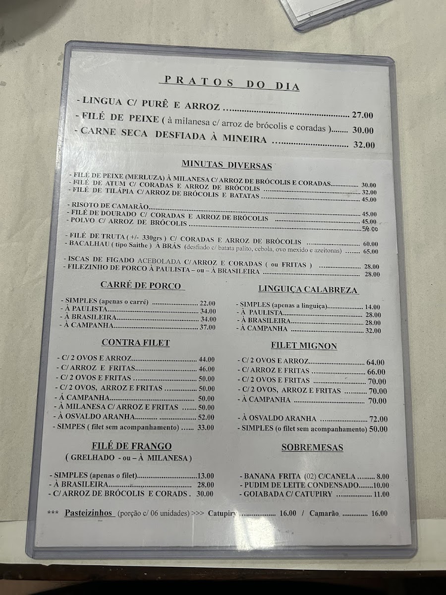 Adriano's Restaurant Photo Menu 3
