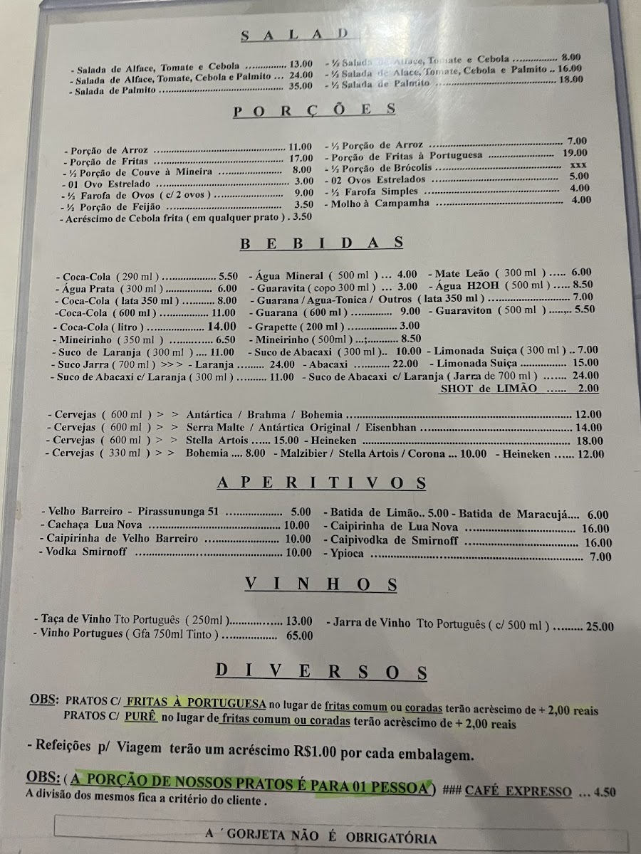 Adriano's Restaurant Photo Menu 4