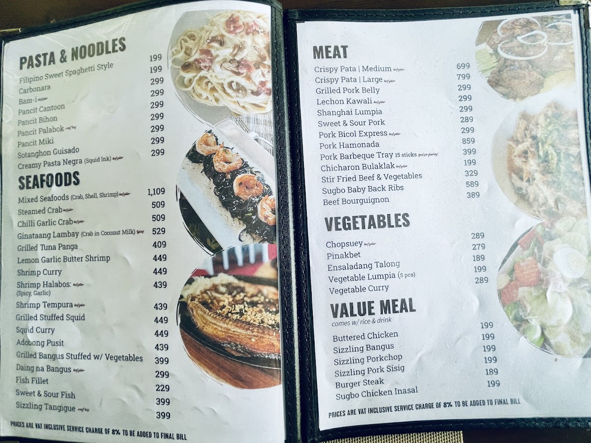 Sugbo Maya Seafoods, Grill Restaurant Photo Menu 3