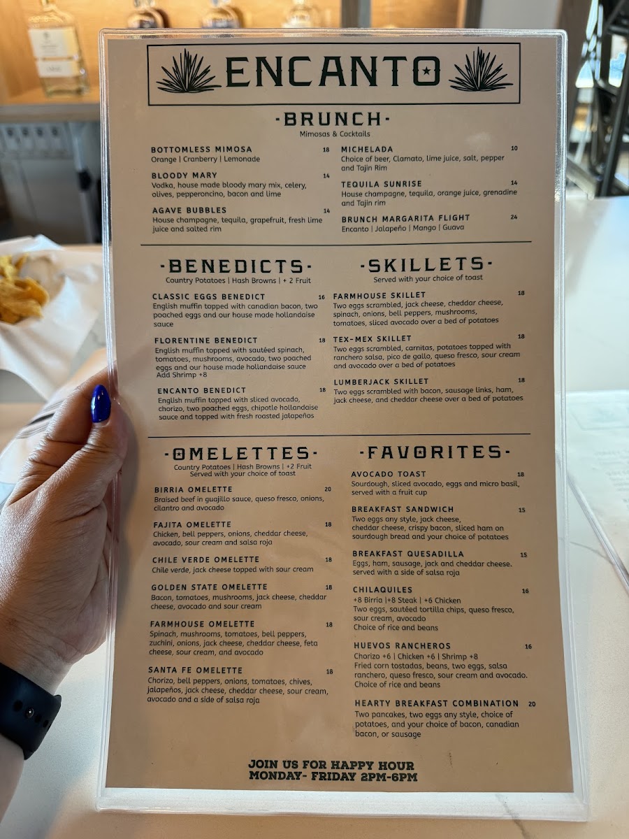 Encanto Cocina & Tequila Bar Photo Menu 2