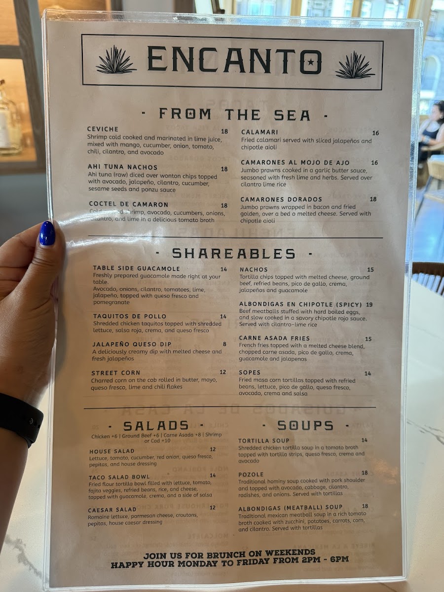 Encanto Cocina & Tequila Bar Photo Menu 4