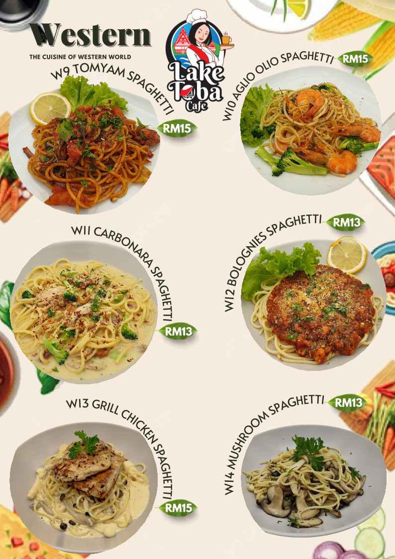 LAKE TOBA CAFE Photo Menu 1