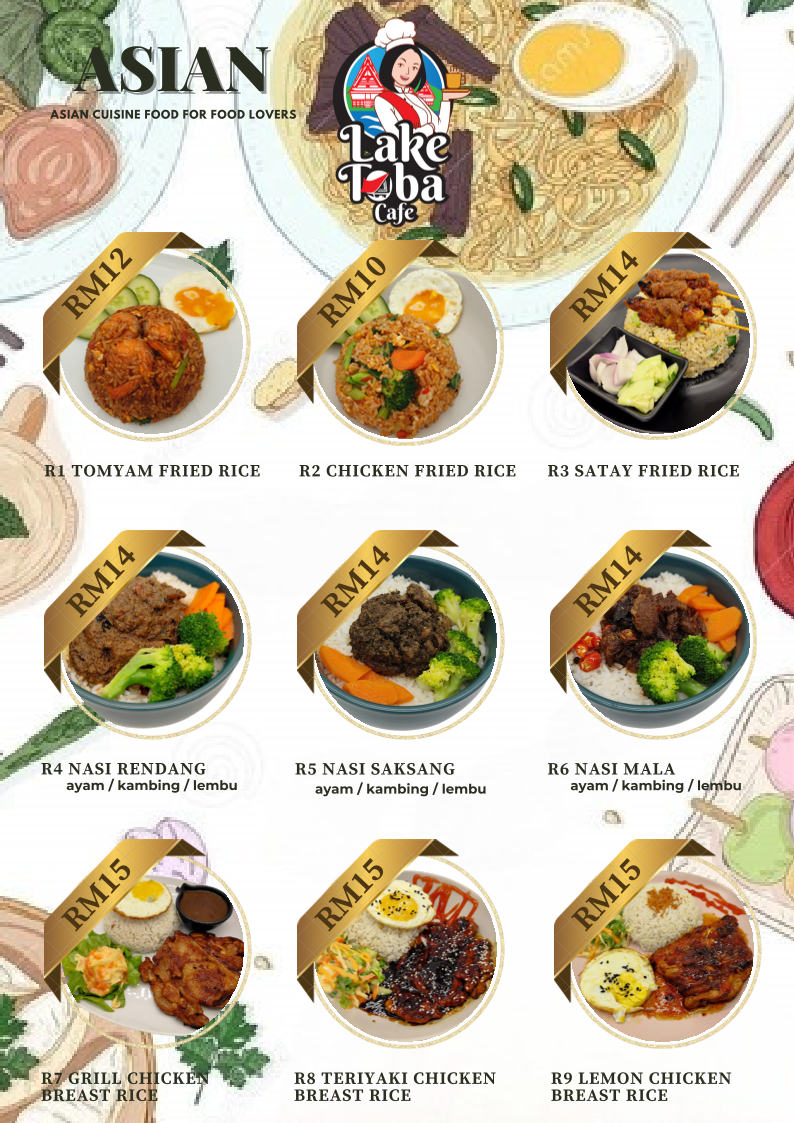 LAKE TOBA CAFE Photo Menu 4