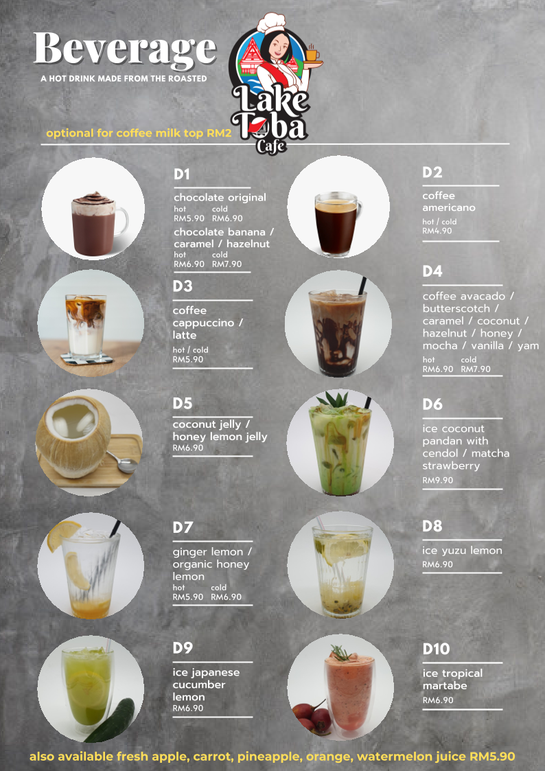 LAKE TOBA CAFE Photo Menu 6