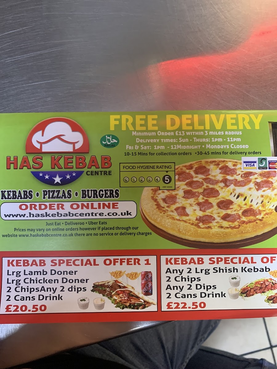 Has Kebab Centre Photo Menu 1