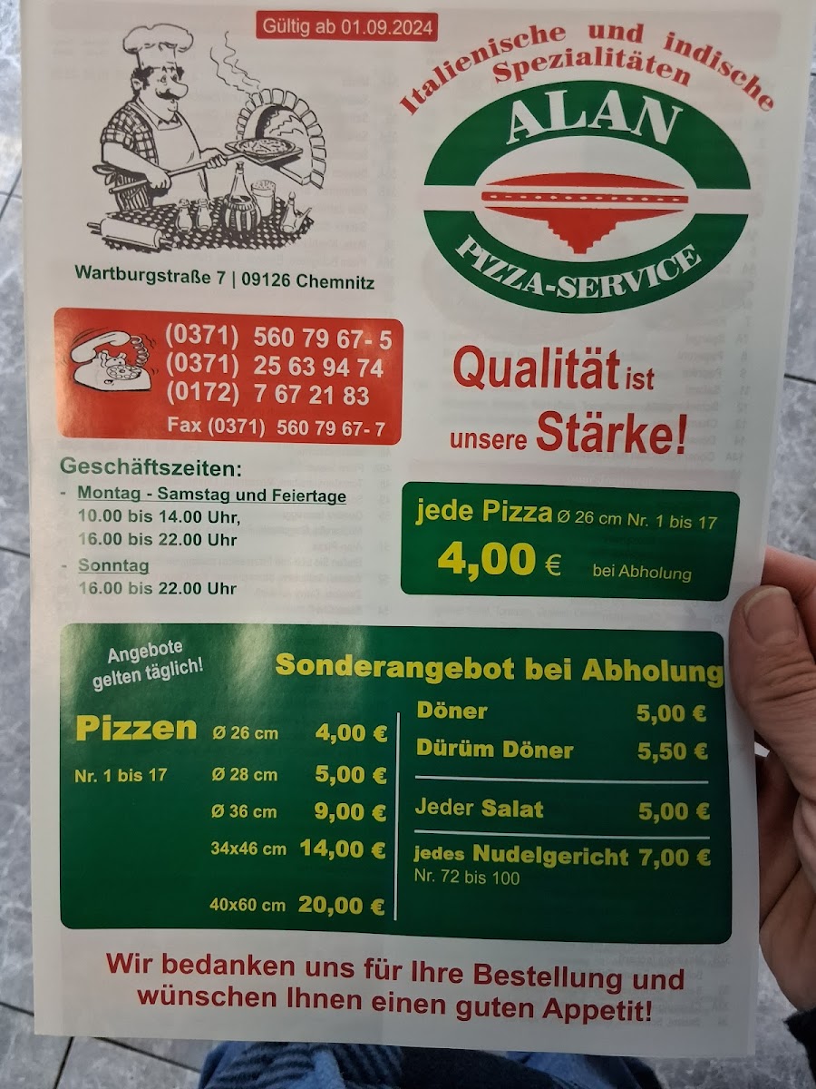 ALAN Pizza-Service Photo Menu 8