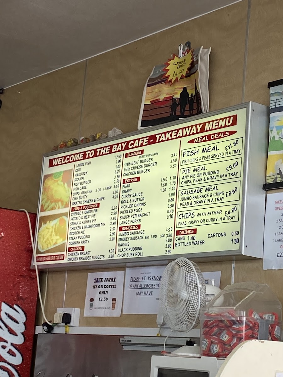 The Bay Cafe ( Blackburn Chippy ) Photo Menu 4