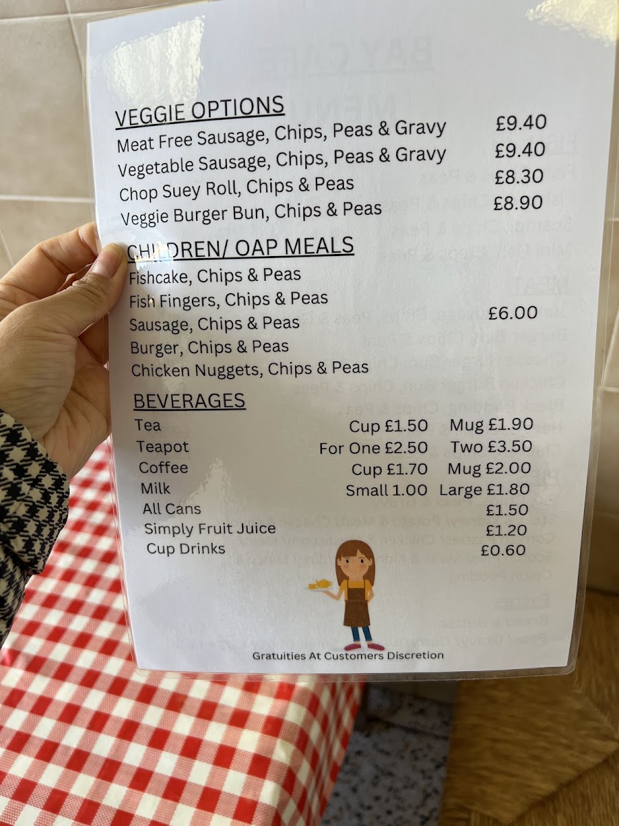 The Bay Cafe ( Blackburn Chippy ) Photo Menu 6