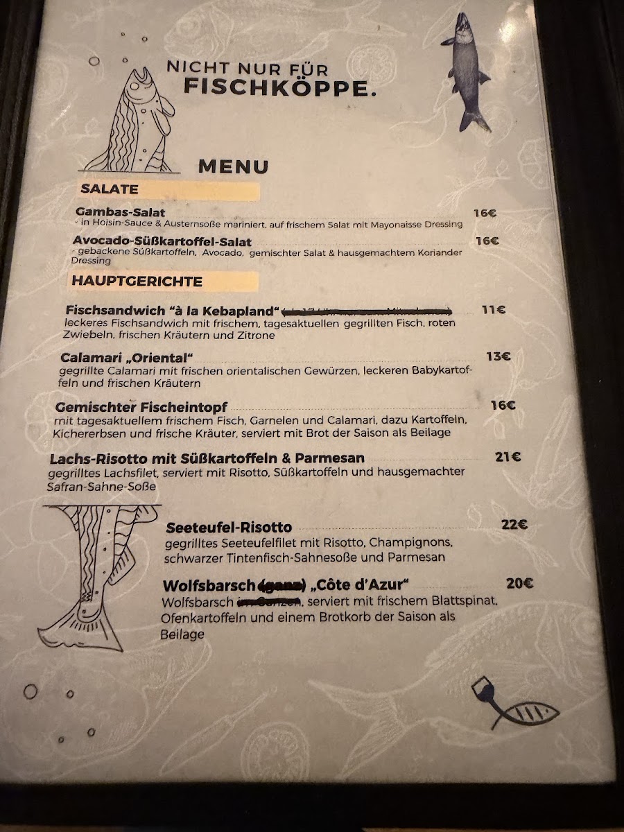 Brot, Wein, Fisch und.. Photo Menu 3