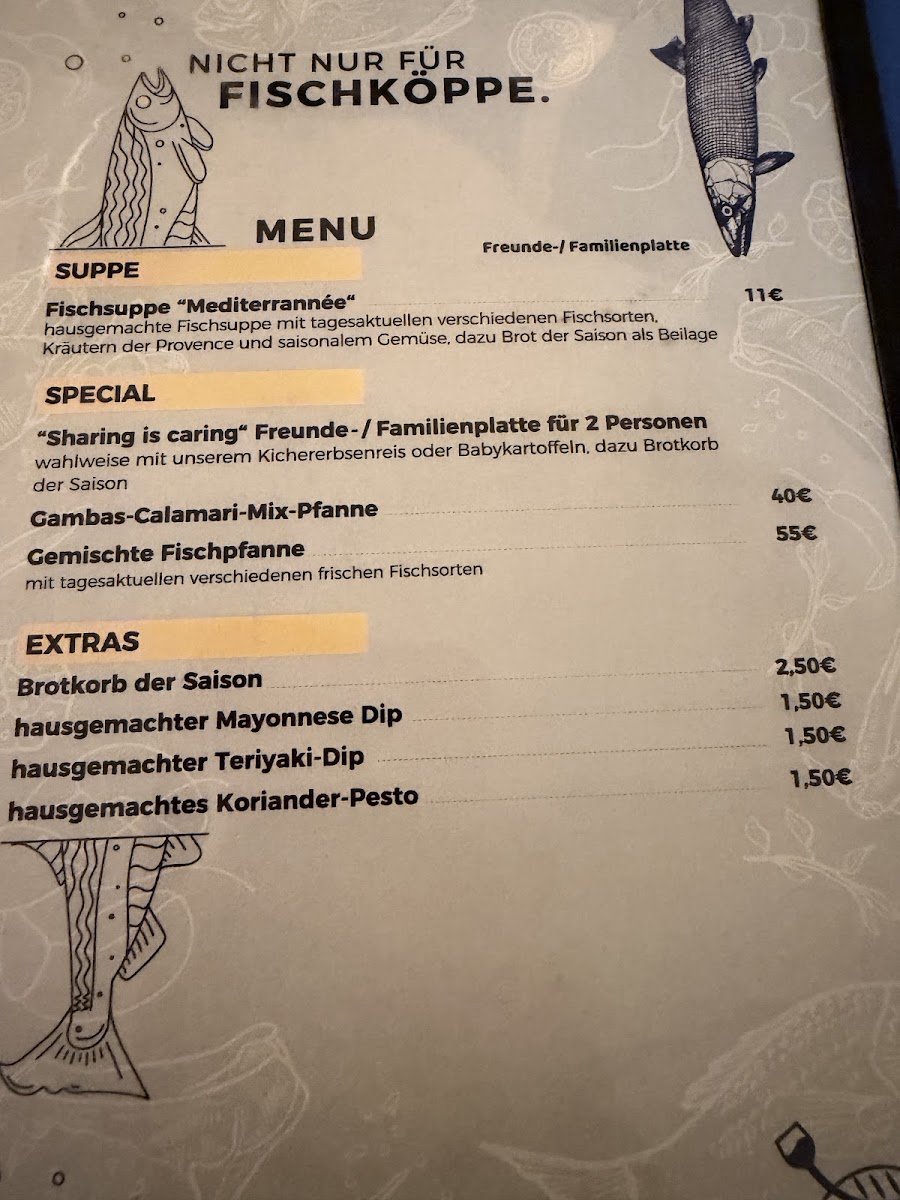 Brot, Wein, Fisch und.. Photo Menu 4