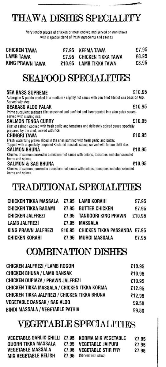Abdul's Restaurant Photo Menu 7